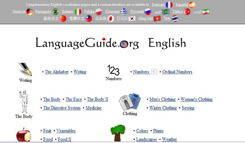 Language Guide wesite hoc tieng anh online hieu qua