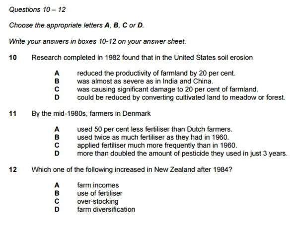 Nguồn: Cambridge English IELTS Past Papers