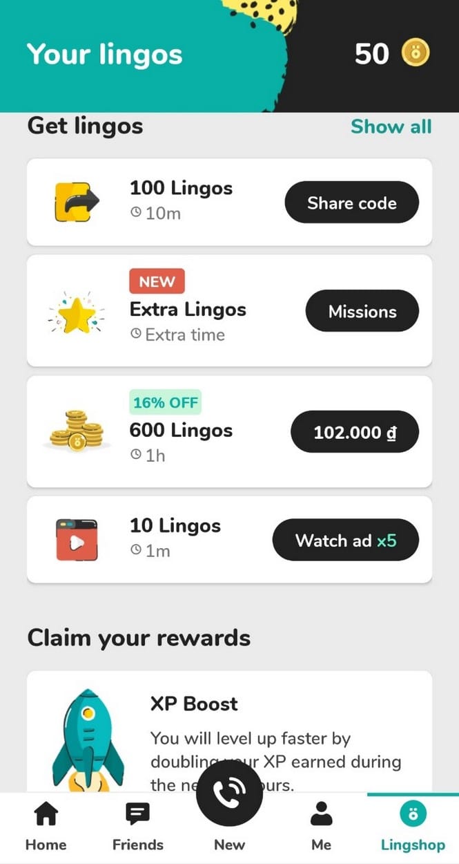 học Tiếng Anh online với app Lingbe