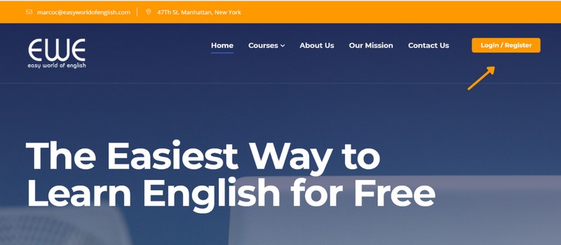 Học Tiếng Anh online cùng website Easy World of English