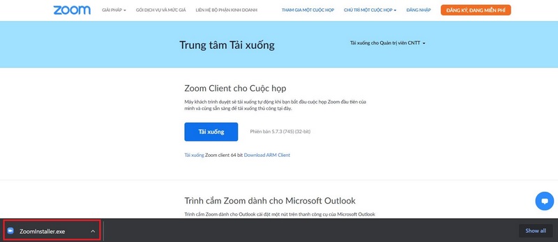 học anh văn qua zoom