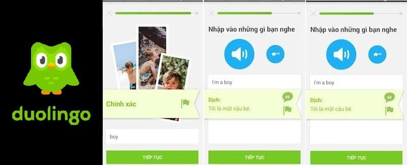 Hướng dẫn học Tiếng Anh online cùng với app Duolingo