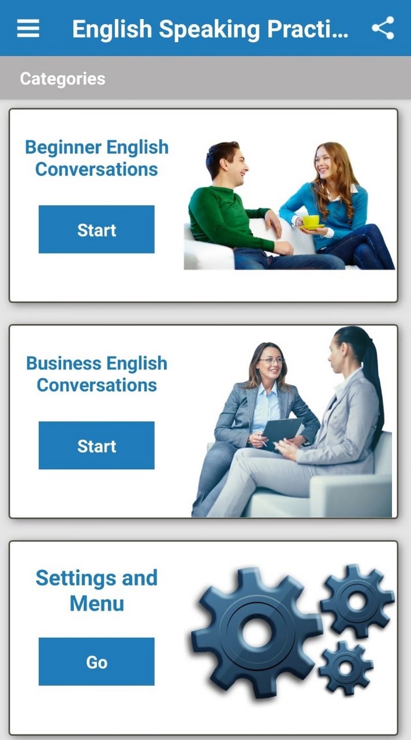 Hướng dẫn học Tiếng Anh online cùng app English Speaking Practice